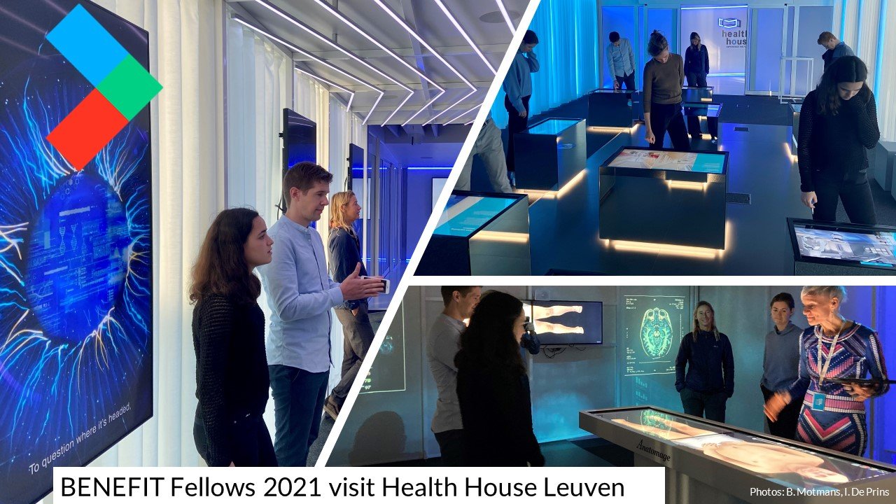 BENEFIT Fellows 2021 visit Health House in Leuven