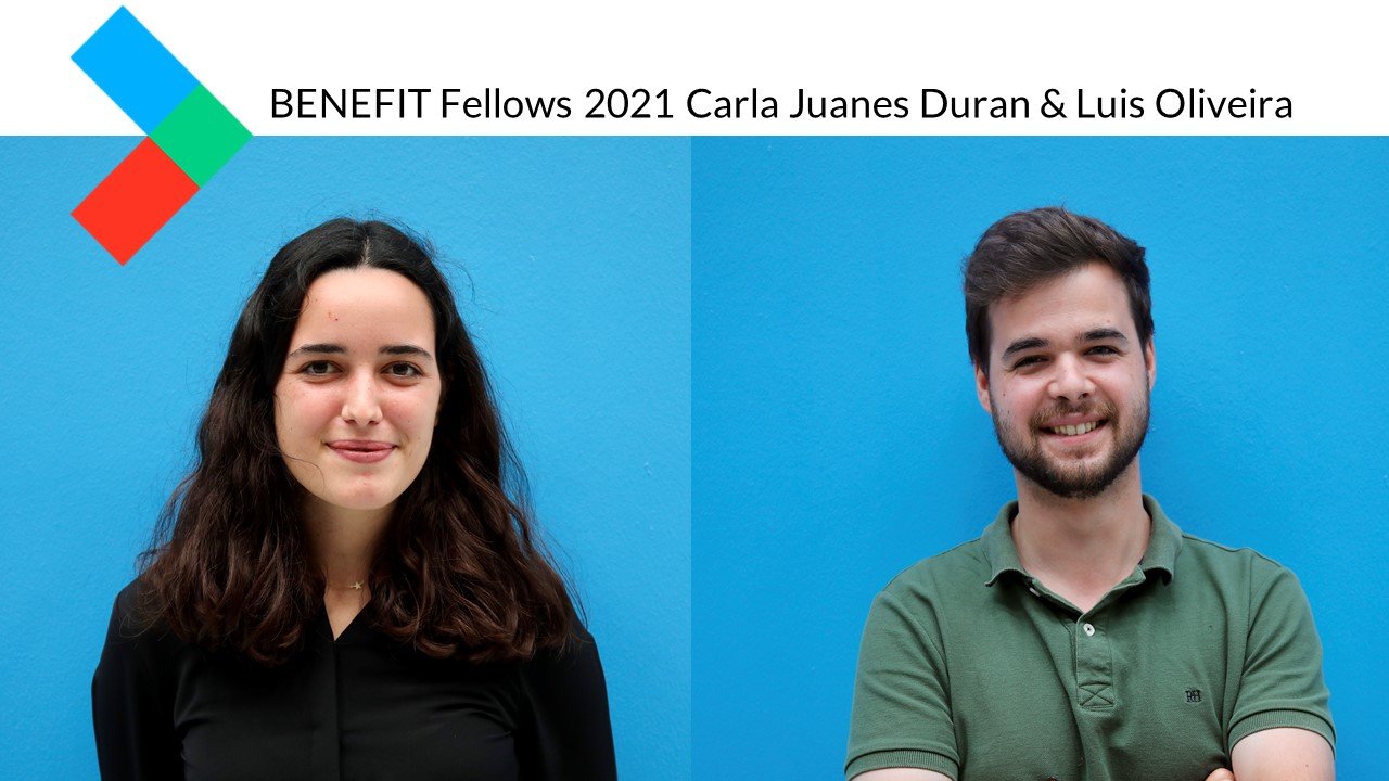 Carla Juanes Duran and Luis Oliveira